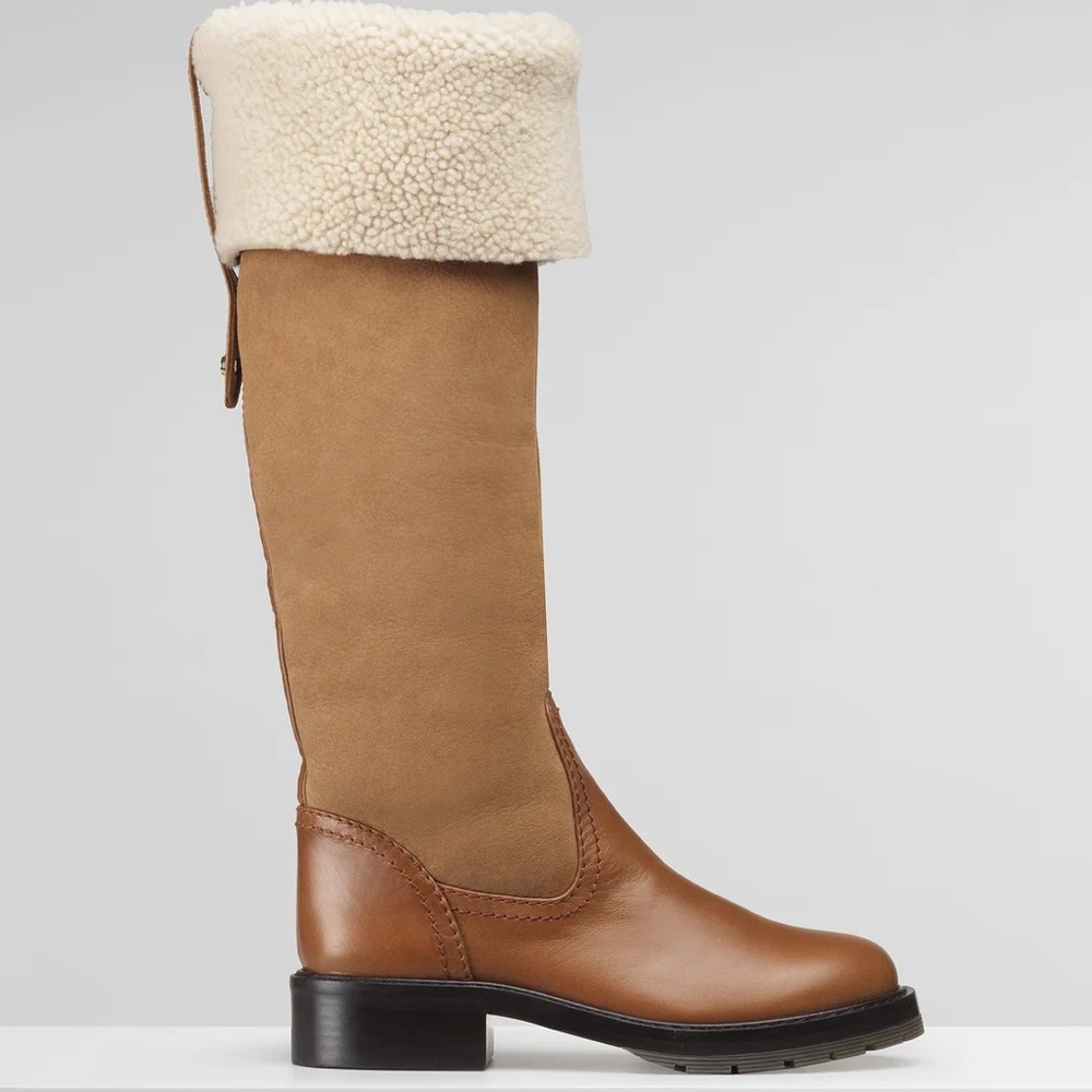 Chloe Elya Winter Flat Boots